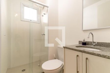 Banheiro de apartamento para alugar com 1 quarto, 30m² em Indianópolis, São Paulo