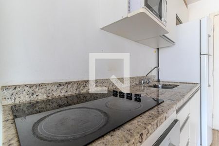 Cozinha de apartamento à venda com 1 quarto, 42m² em Campos Elíseos, São Paulo