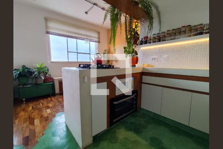Sala/Cozinha de apartamento à venda com 2 quartos, 63m² em São Lucas, Belo Horizonte