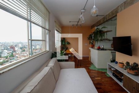 Sala/Cozinha de apartamento à venda com 2 quartos, 63m² em São Lucas, Belo Horizonte