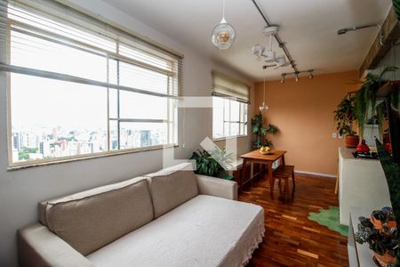 Sala/Cozinha de apartamento à venda com 2 quartos, 63m² em São Lucas, Belo Horizonte