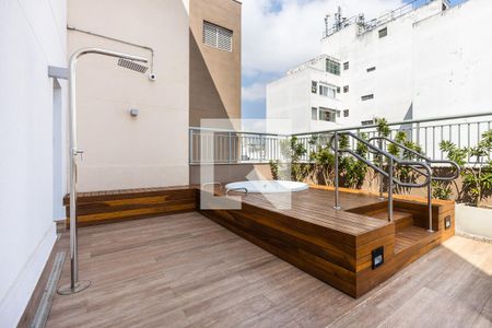Apartamento à venda com 31m², 1 quarto e sem vagaTerraço