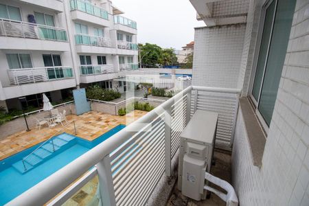 Apartamento à venda com 90m², 2 quartos e 1 vagaSacada quarto 1