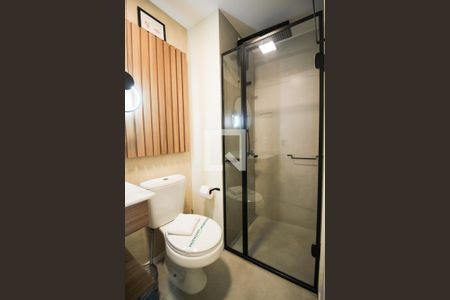 Studio à venda com 26m², 1 quarto e sem vaga Studio à venda com 26m², 1 quarto e sem vagaBanheiro