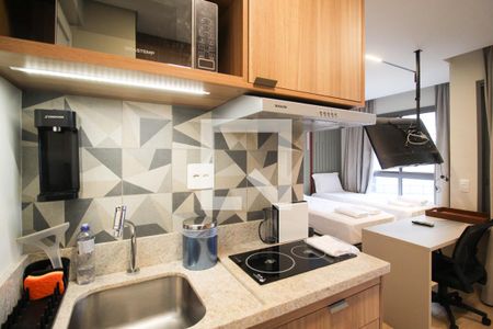 Studio à venda com 26m², 1 quarto e sem vaga Studio à venda com 26m², 1 quarto e sem vagaCozinha