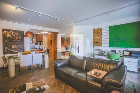 Sala de Estar de apartamento para alugar com 2 quartos, 98m² em Vila Clementino, São Paulo