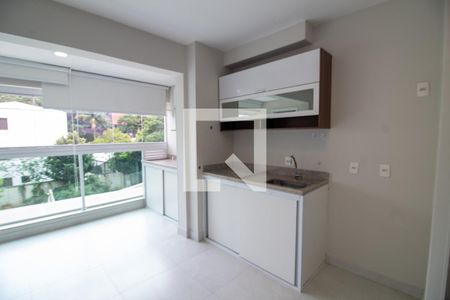 Studio para alugar com 37m², 1 quarto e sem vaga Studio para alugar com 37m², 1 quarto e sem vagaCozinha e Área de Serviço
