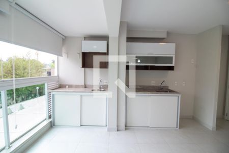 Studio para alugar com 37m², 1 quarto e sem vaga Studio para alugar com 37m², 1 quarto e sem vagaCozinha e Área de Serviço