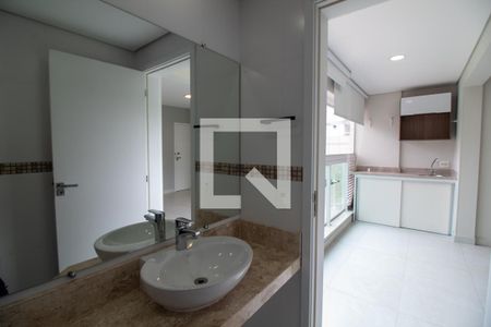 Banheiro de kitnet/studio para alugar com 1 quarto, 37m² em Brooklin, São Paulo