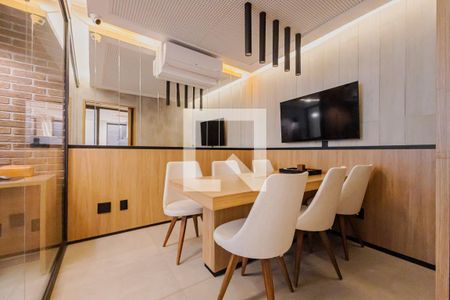 Studio para alugar com 27m², 1 quarto e sem vagaCoworking