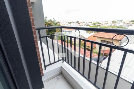 Varanda da Sala de apartamento à venda com 2 quartos, 50m² em Cidade Antônio Estêvão de Carvalho, São Paulo