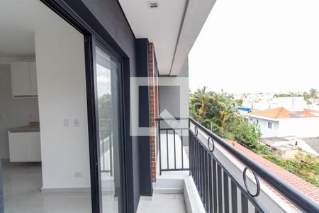 Varanda da Sala de apartamento à venda com 2 quartos, 50m² em Cidade Antônio Estêvão de Carvalho, São Paulo