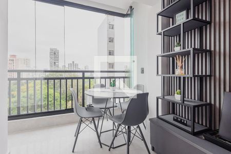 Varanda de apartamento para alugar com 1 quarto, 31m² em Pinheiros, São Paulo