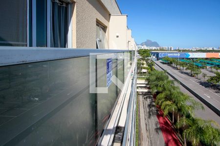Varanda da Sala/Cozinha de apartamento à venda com 2 quartos, 90m² em Barra da Tijuca, Rio de Janeiro