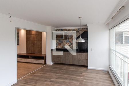 Varanda da Sala   de apartamento à venda com 2 quartos, 78m² em Vila Leonor, São Paulo