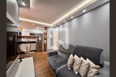 Sala de apartamento à venda com 2 quartos, 45m² em Parque Oratório, Santo André