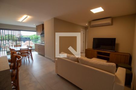 Sala de apartamento para alugar com 2 quartos, 76m² em Jardim das Acácias, São Paulo