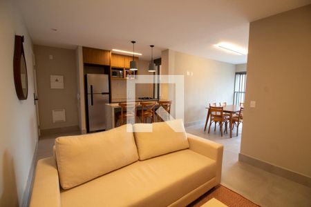 Sala de apartamento para alugar com 2 quartos, 76m² em Jardim das Acácias, São Paulo