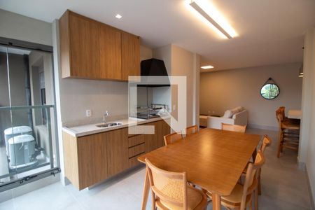 Sala de Jantar de apartamento para alugar com 2 quartos, 76m² em Jardim das Acácias, São Paulo