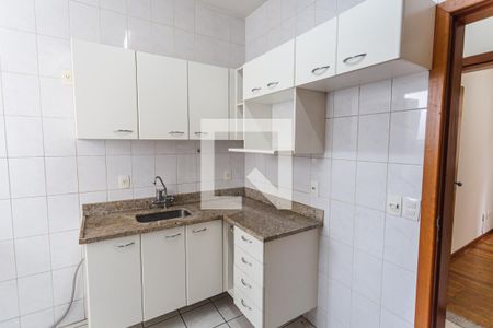 Cozinha de apartamento para alugar com 2 quartos, 62m² em Funcionários, Belo Horizonte
