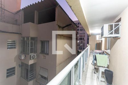 Varanda da Sala de apartamento à venda com 2 quartos, 67m² em Tijuca, Rio de Janeiro