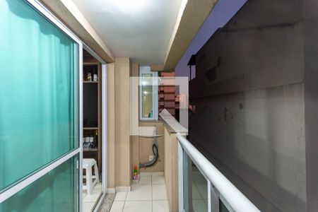 Varanda da Sala de apartamento à venda com 2 quartos, 67m² em Tijuca, Rio de Janeiro