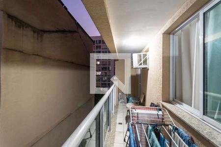 Varanda da Sala de apartamento à venda com 2 quartos, 67m² em Tijuca, Rio de Janeiro