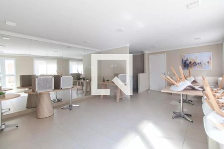Apartamento para alugar com 32m², 1 quarto e sem vaga Apartamento para alugar com 32m², 1 quarto e sem vagaÁrea comum - Salão de festas
