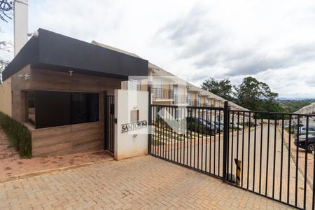 Casa para alugar com 51m², 2 quartos e 1 vagaFachada e portaria