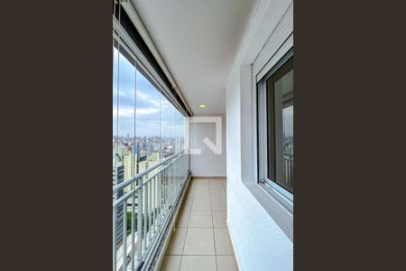 Varanda da Sala de apartamento para alugar com 3 quartos, 72m² em Brás, São Paulo