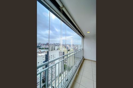 Varanda da Sala de apartamento para alugar com 3 quartos, 72m² em Brás, São Paulo