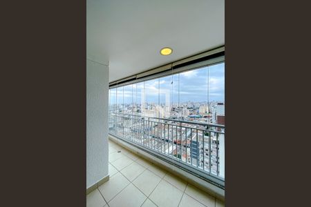 Varanda da Sala de apartamento para alugar com 3 quartos, 72m² em Brás, São Paulo