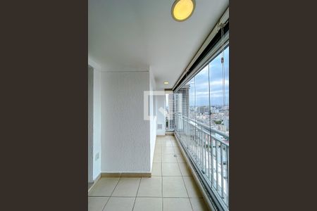 Varanda da Sala de apartamento para alugar com 3 quartos, 72m² em Brás, São Paulo