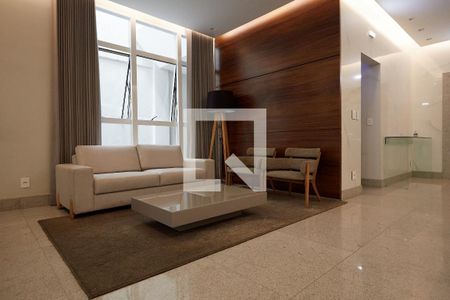 Apartamento para alugar com 58m², 1 quarto e 1 vaga Apartamento para alugar com 58m², 1 quarto e 1 vagaHall