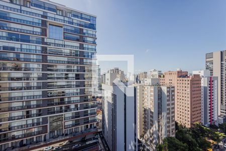 Vista da Varanda de kitnet/studio à venda com 1 quarto, 24m² em Jardim Paulista, São Paulo