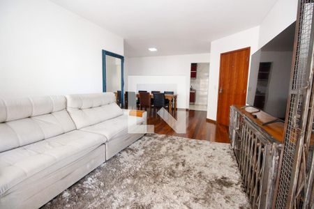 Sala de apartamento para alugar com 3 quartos, 110m² em Chácara Agrindus, Taboão da Serra