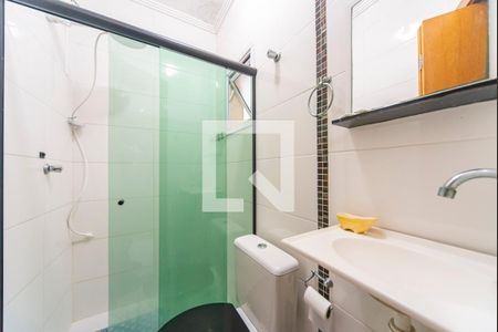 Banheiro de apartamento à venda com 1 quarto, 90m² em Vila Alice, Santo André