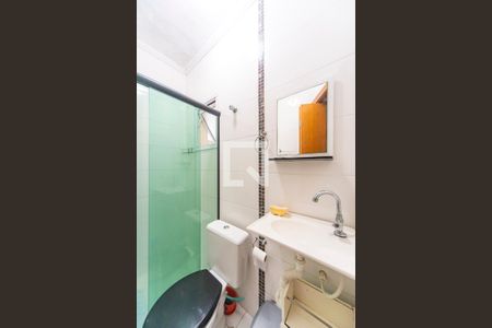 Banheiro de apartamento à venda com 1 quarto, 90m² em Vila Alice, Santo André