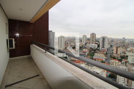 Varanda de apartamento à venda com 3 quartos, 135m² em Vila Dom Pedro Ii, São Paulo