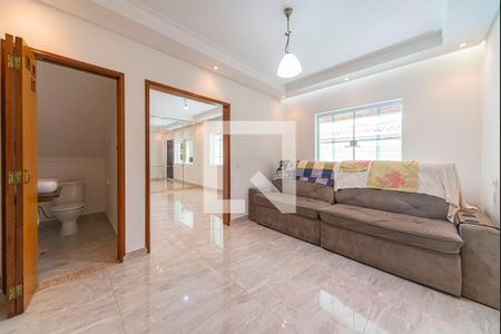 Sala de TV de casa para alugar com 3 quartos, 180m² em Vila Pires, Santo André