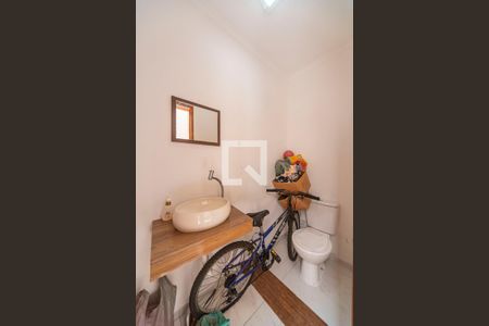 Casa para alugar com 180m², 3 quartos e 2 vagas Casa para alugar com 180m², 3 quartos e 2 vagasBanheiro da Área Gourmet