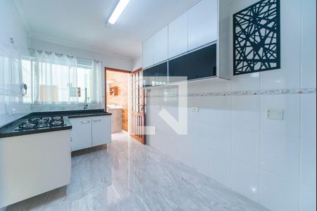 Cozinha de casa para alugar com 3 quartos, 180m² em Vila Pires, Santo André