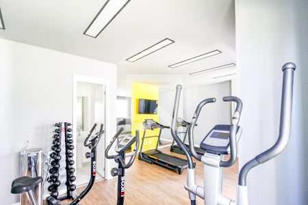 Apartamento para alugar com 34m², 2 quartos e sem vaga Apartamento para alugar com 34m², 2 quartos e sem vagaÁrea comum - Academia