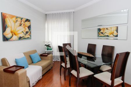 Sala  de apartamento à venda com 2 quartos, 67m² em Jardim America, Belo Horizonte