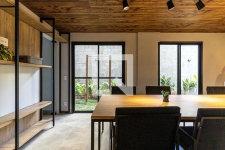 Studio à venda com 25m², 1 quarto e sem vagaCoworking