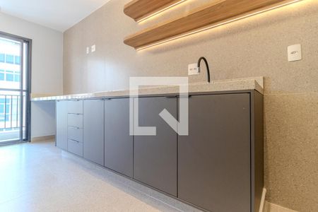 Studio à venda com 25m², 1 quarto e sem vagaCozinha