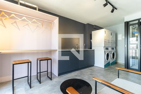 Studio à venda com 25m², 1 quarto e sem vagaLavanderia