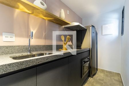 Studio à venda com 25m², 1 quarto e sem vagaSalão de Festas