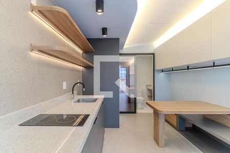 Studio à venda com 25m², 1 quarto e sem vagaCozinha