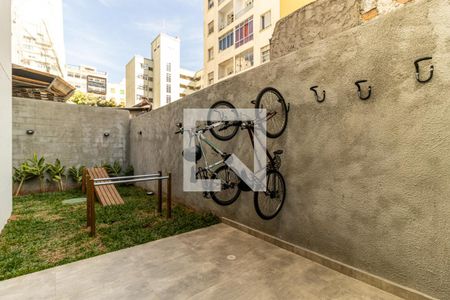 Studio à venda com 25m², 1 quarto e sem vagaBicicletário